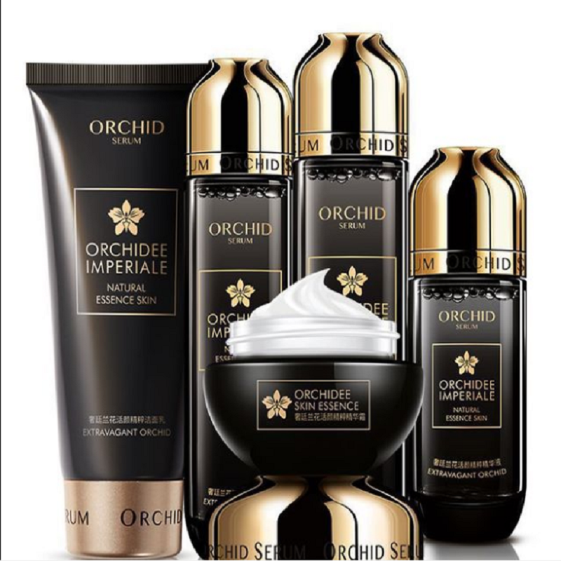 官方旗舰韩瑟24k黄金精华护肤品五件套礼盒玻尿酸原液烟酰胺提亮收缩