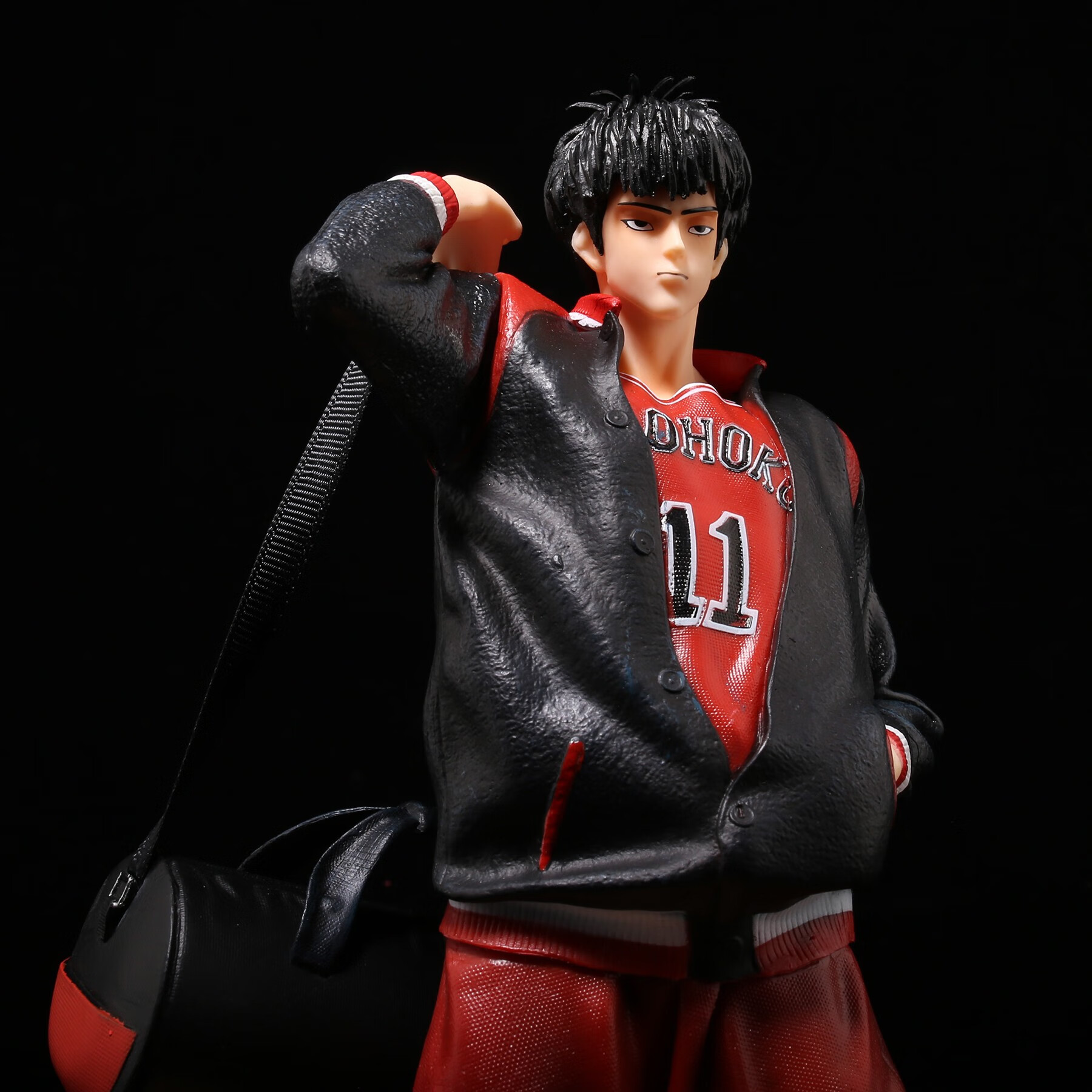 动漫灌篮高手手办湘北五虎全套樱木花道流川枫模型摆件男生日礼物 蹲