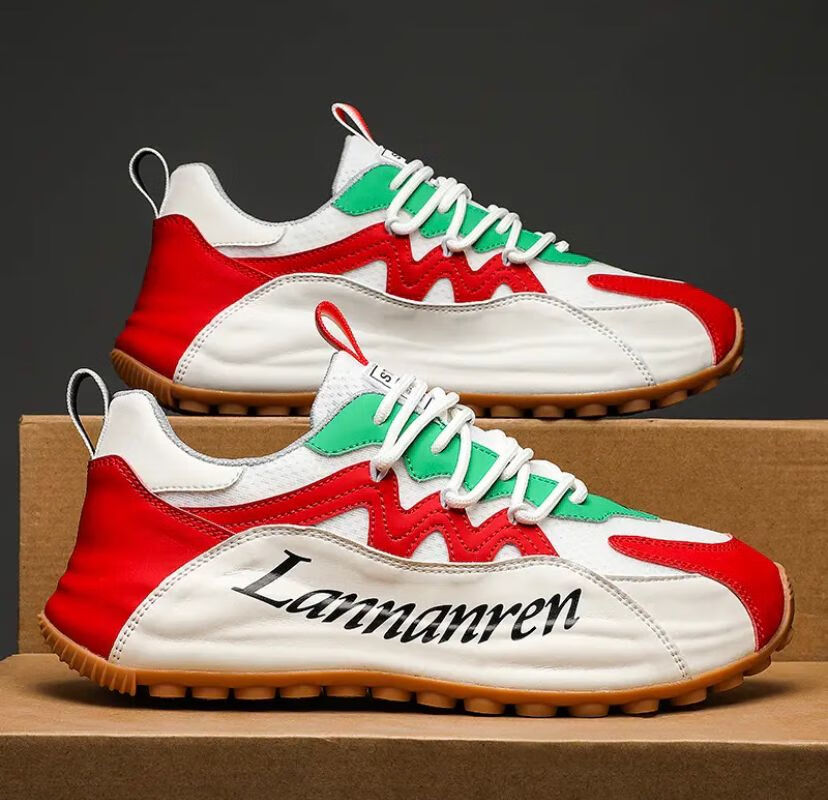 kuse库瑟衣言衣行运动休闲鞋男2022新款时尚百搭潮流男鞋抖音同款冬装