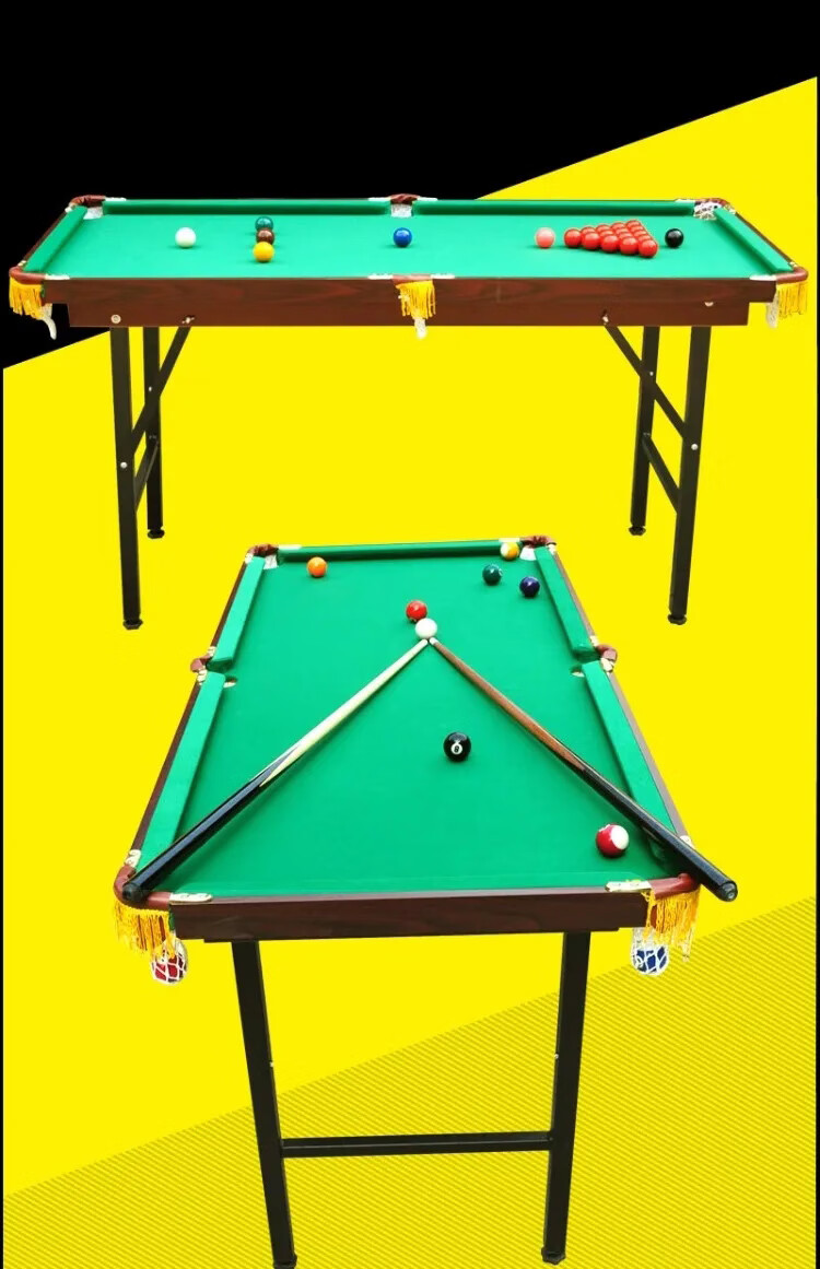 台球桌夜市摆摊小台球桌折叠升降型斯诺克家用儿童美式桌球迷你乒乓