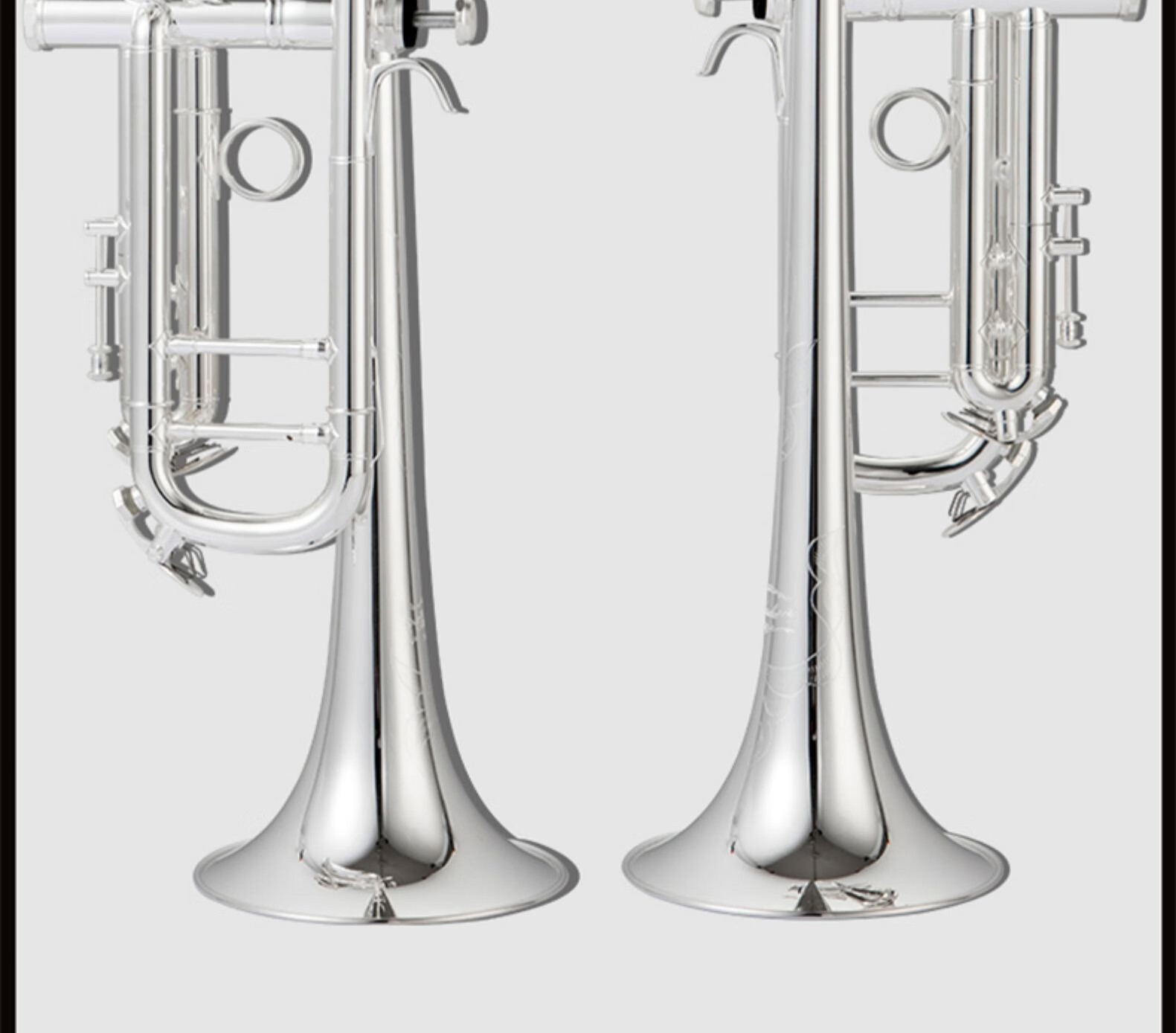 法国布兰琪blanche小号乐器降b调西洋吹管初学者专业演奏考级通用btr3