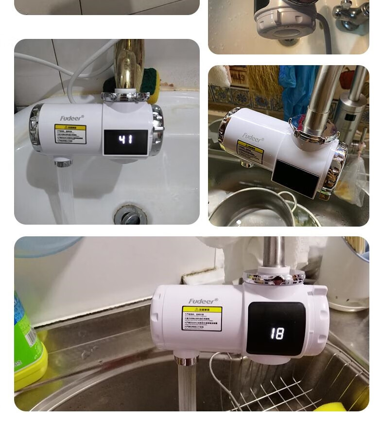 toto电热水龙头免安装即热式速热自来水加热器厨房宝小型热水器sn7976