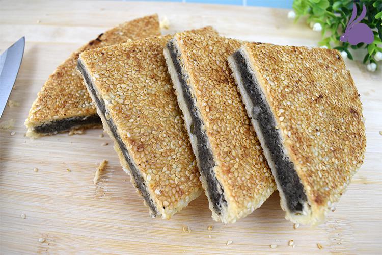 湖北武穴广济特产武穴月饼中秋月饼美雅芝麻端午饼400g特制包运美雅包