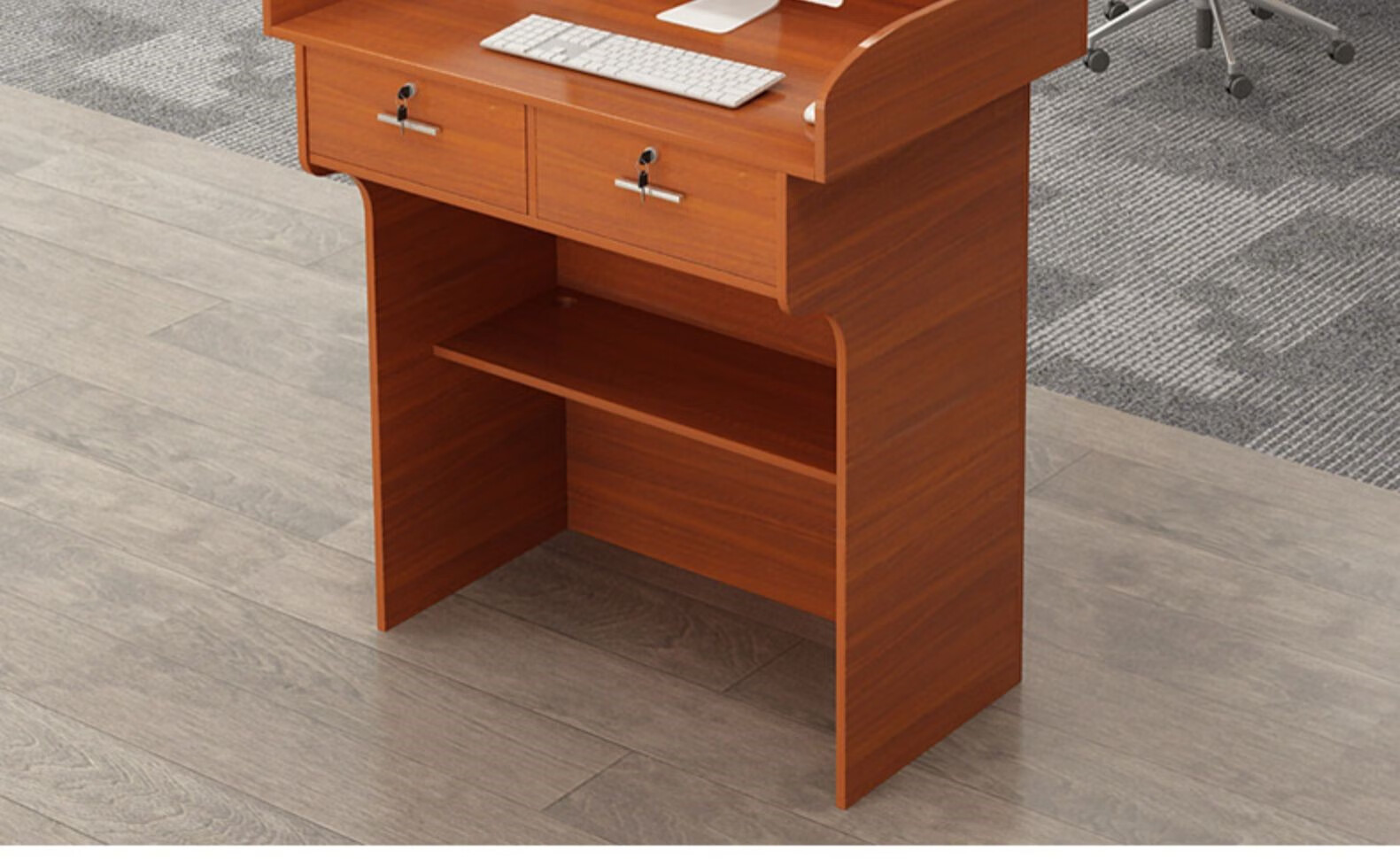 讲台桌 讲台桌小讲台教室讲桌教师演讲台老师培训讲课桌学校会议室