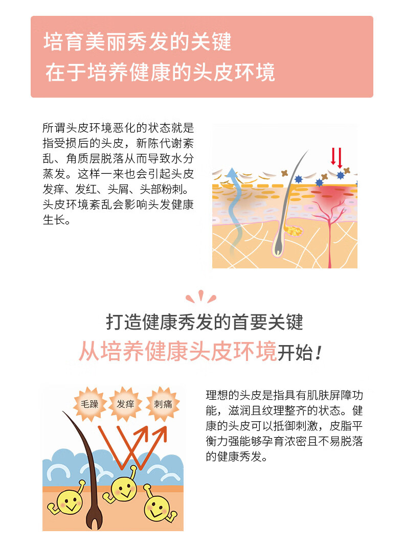 【日本直邮】日本MAMA&KIDS 妈妈孕产妇用防脱发黑糖滋润洗发水 300ml