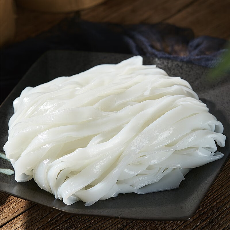 鲜粉广东河粉正宗速食新鲜湿河粉粉干炒牛河500g鲜切米粉 【220g尝鲜