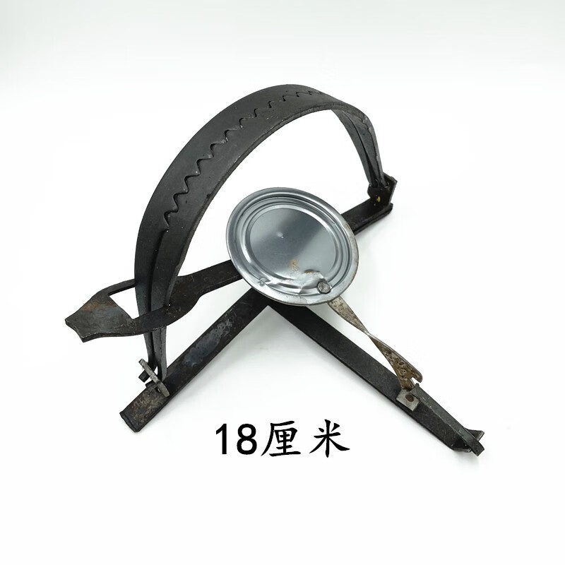 溪沫老鼠夹家用老式老鼠夹圆形老鼠夹10厘米5只装
