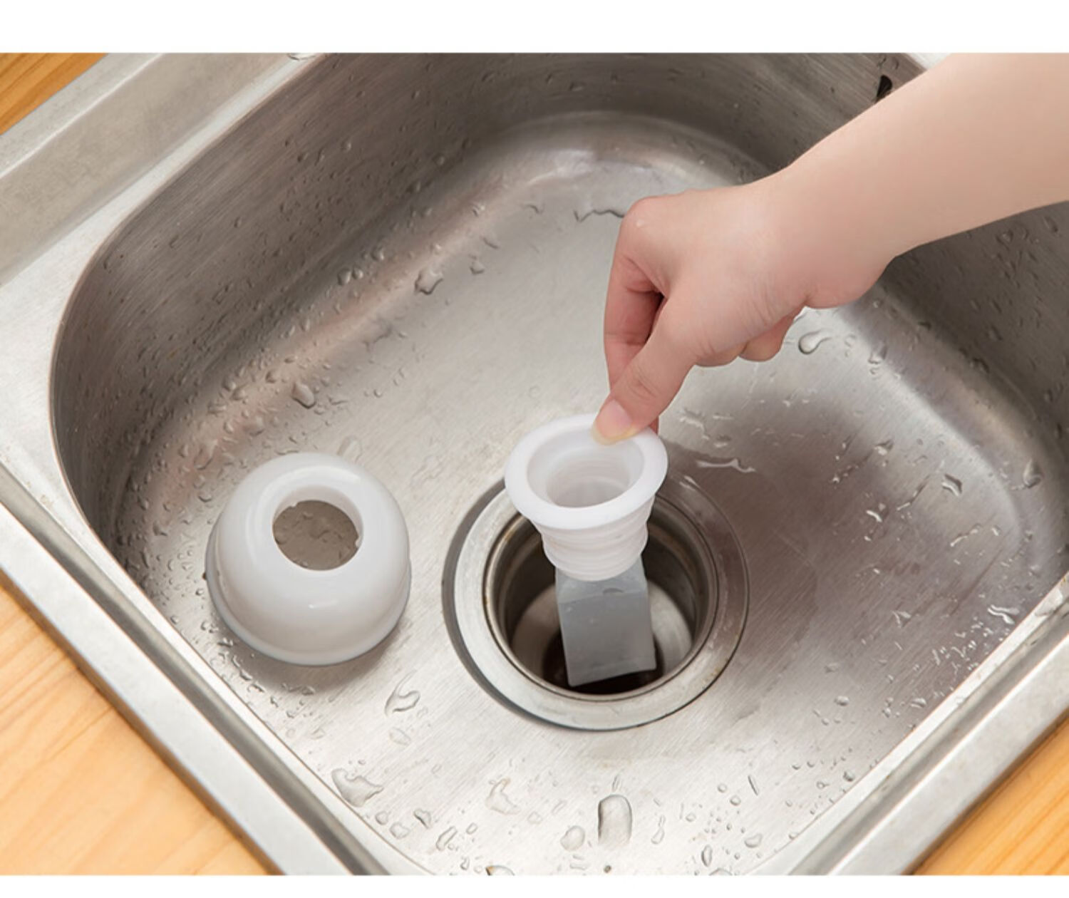 醉米下水管道防臭盖卫生间密封塞防虫盖硅胶内芯地漏防臭器防反味适用