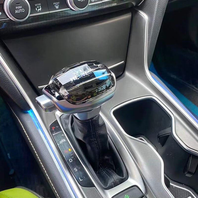 适配本田十代雅阁英诗派思域型格凌派改装水晶档把排挡头换挡手球