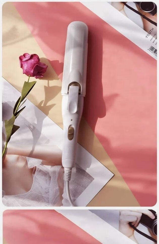 电卷发棒迷小型直发两用夹板女自动大卷拉直板夹懒人刘海烫发神器玫瑰