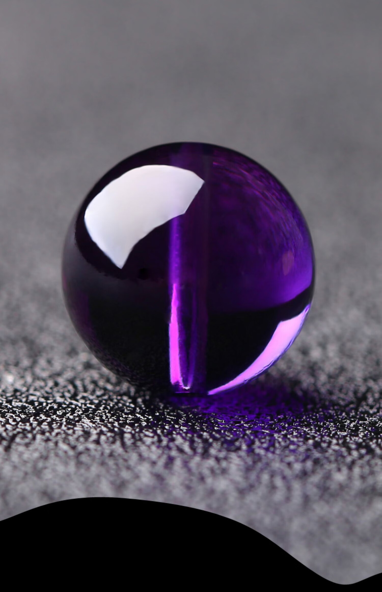 沃韵天然紫水晶散珠乌拉圭紫晶巴西梦幻紫单珠散珠子diy配饰多宝配珠