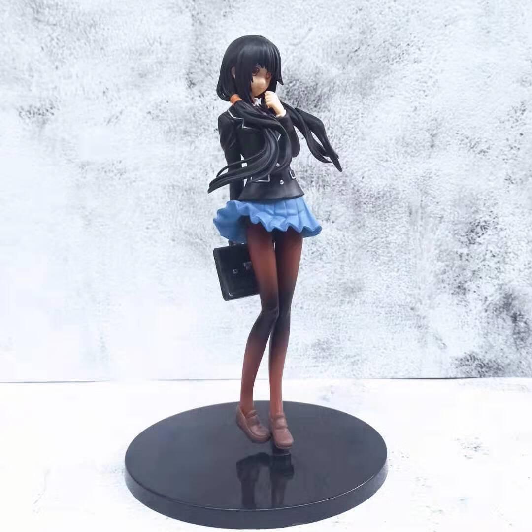 约会大作战 校服时崎狂三 二次动漫手办摆件模型人偶 校服狂三(20厘米