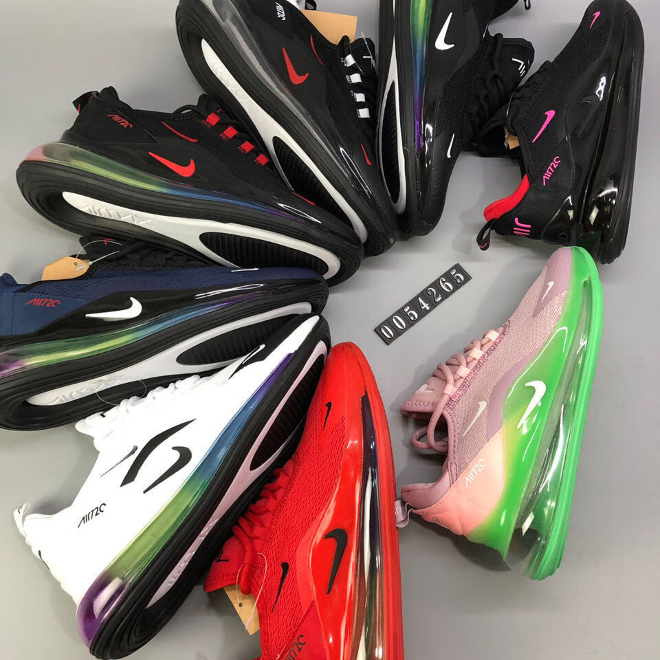 耐nikemax720全掌气垫男女跑鞋学生情侣鞋韩版透气鞋增高休闲运动鞋克