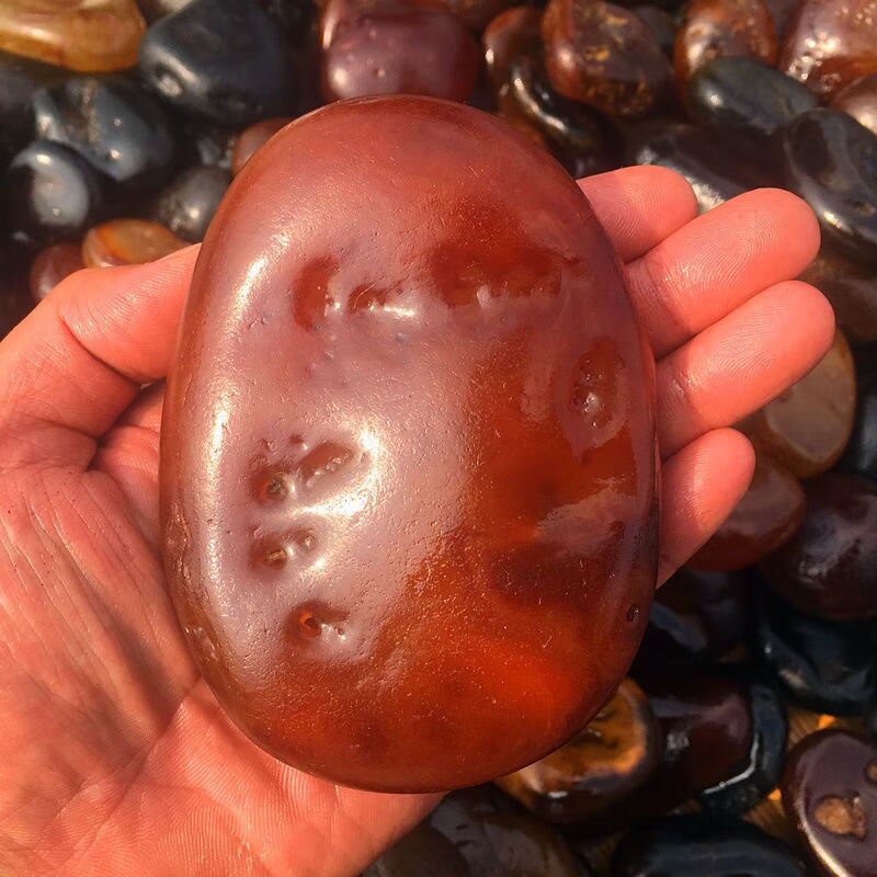 马达加斯加糯种红玛瑙原石马达加斯加玛瑙原石红玛瑙籽料缠丝玛瑙石手