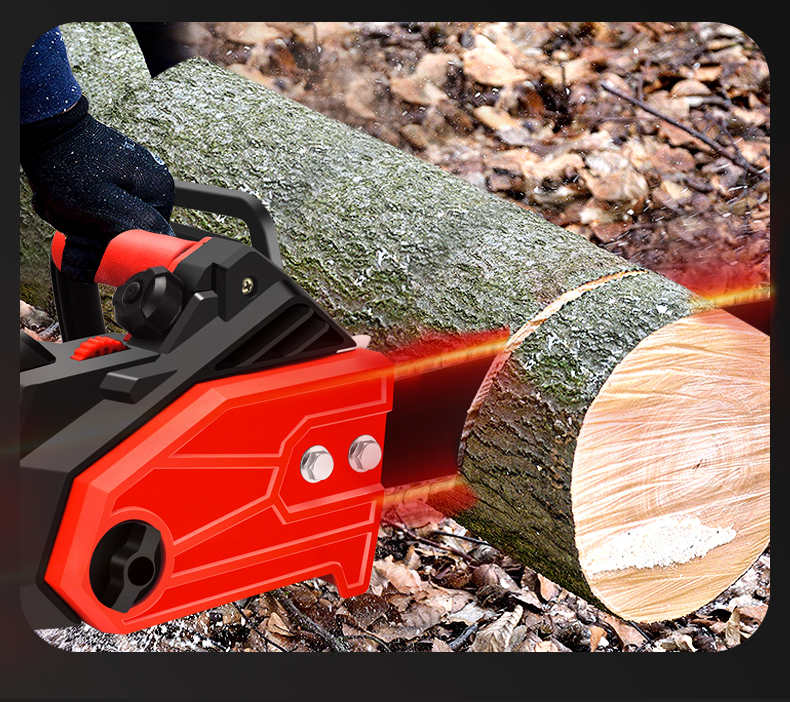 沃克莱夫k5电链锯家用伐木锯木工电锯大功率木材切割机破冰锯手持树木