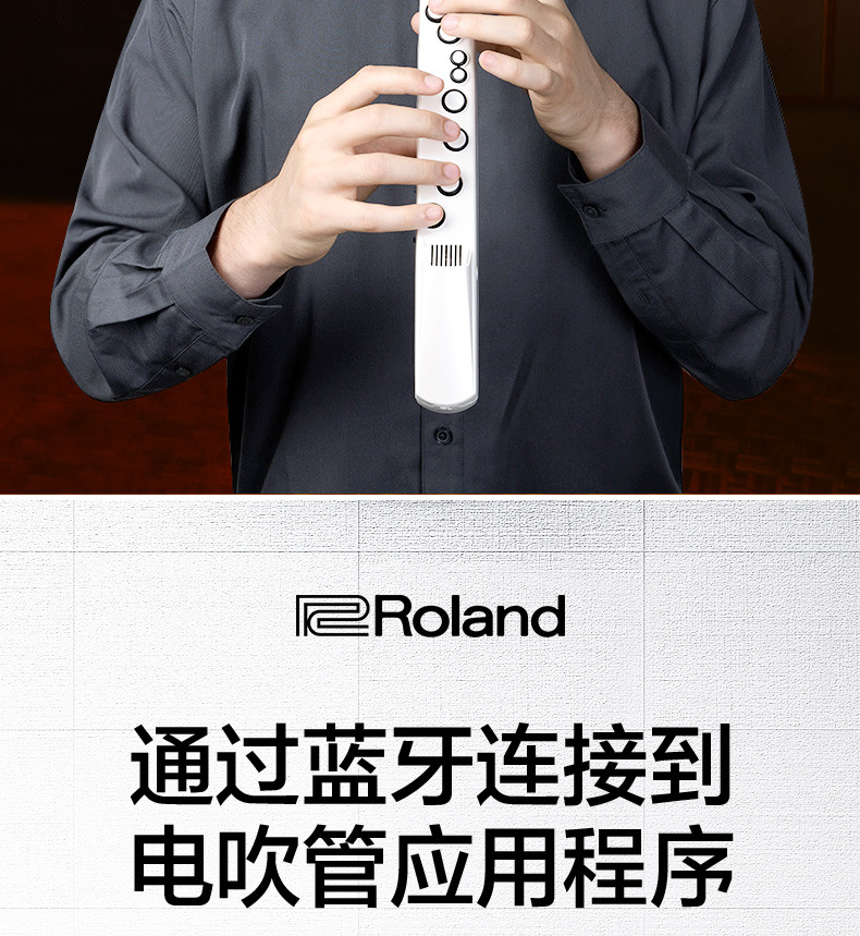 日本罗兰roland电吹管ae01cae01c电吹管萨克斯罗兰电子吹管电子葫芦丝