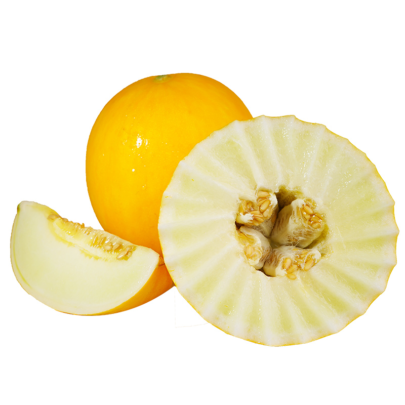 黄河蜜瓜甜瓜黄金蜜瓜黄皮香瓜应当季孕妇生鲜新鲜水果净重5斤