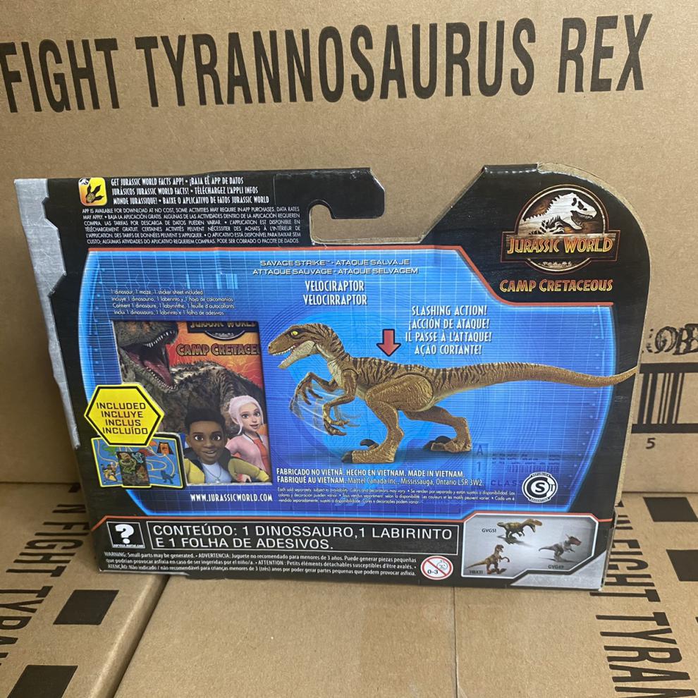 圣诞节礼物 美泰侏罗纪世界2古神翼龙玩具肿头龙迅猛龙双棘龙冥河龙