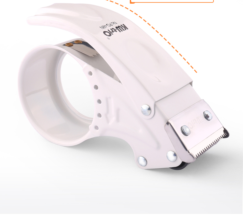 恒妃金属封箱器透明胶带切割器工具快递打包6cm大号手动4.