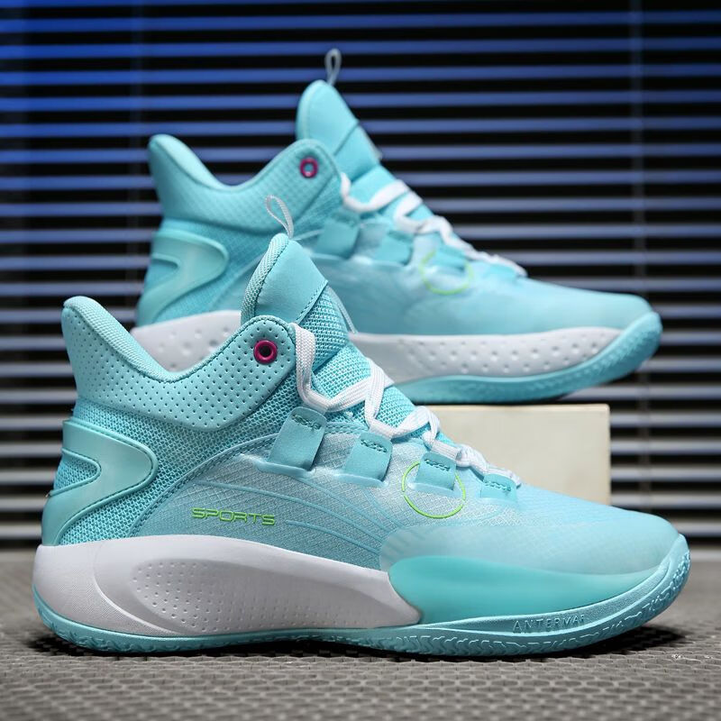 纯原音速9low比赛篮球鞋男女淡柔紫耐磨实战学生运动鞋摩擦有声音复刻