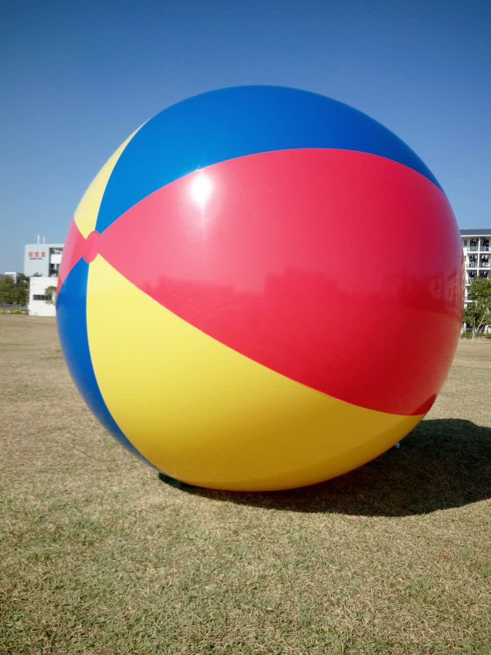 超大充气沙滩球戏水球亲子游戏足球大球户外广场活动庆典舞台道具100
