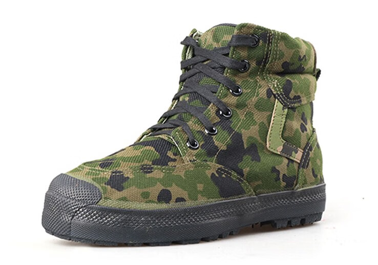 3539解放鞋 3539黑色高帮解放鞋迷彩球鞋劳动工地鞋48码户外登山鞋
