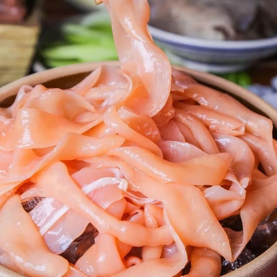 新鲜鹅肠憨罗鹅肠九尺大鹅肠口感爽脆干净无油火锅串串卤菜店商用4斤