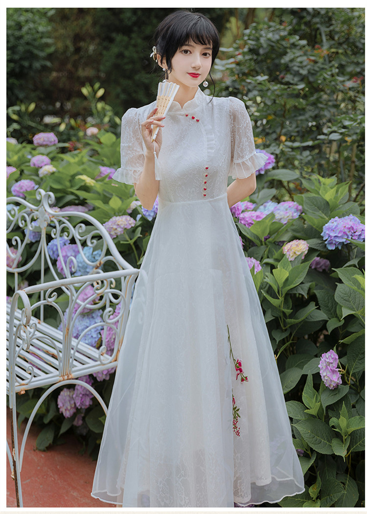 1成人礼公主裙成人蓬蓬裙夏季欧式宫廷雷丝蕾丝公主仙女连衣裙生日礼