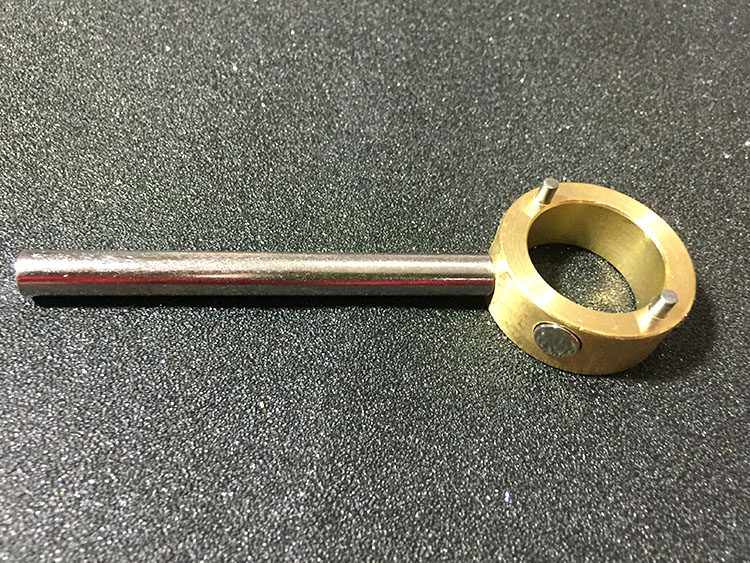 阀门钥匙自来水表前磁性锁闭阀水表钥匙开关扳手供暖气地暖热力25普通