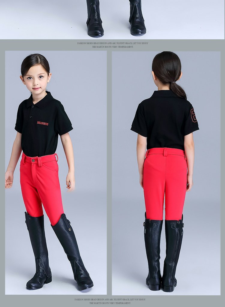 儿童马术马裤骑马马裤马术装备马术用品科隆北京实体店白色18码其它