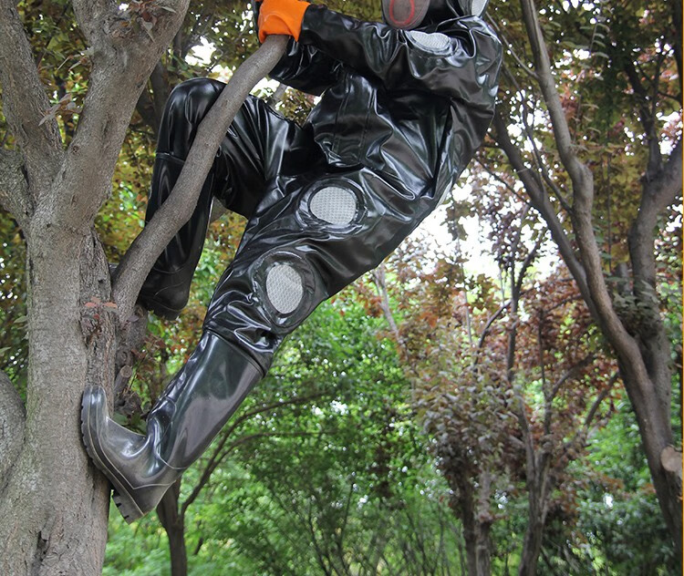 养蜂服防蜂衣养蜂衣服全套防蜂服防马蜂服加厚连体捉蜜蜂工具胡峰虎头