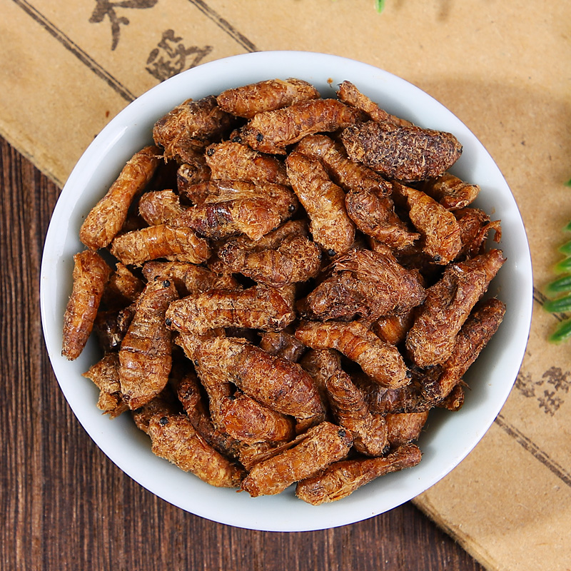 雄蚕蛾500g蚕蛾蚕蛾雄蚕蛾粉雄蚕蛾非野生中药材店铺大全 250g【图片