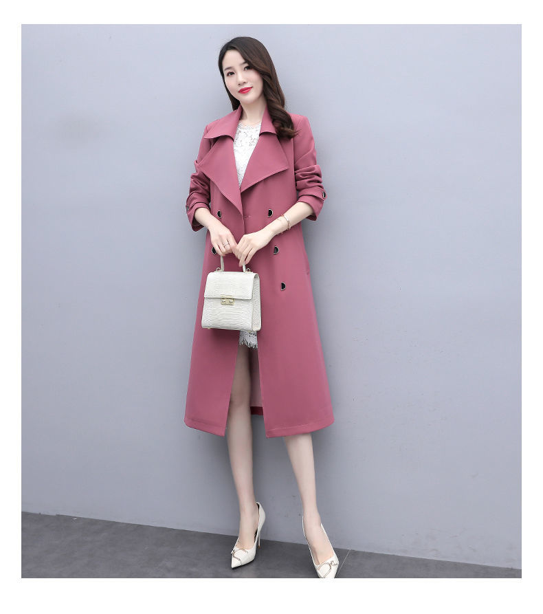 南极人秋装新款风衣女中长款21年今年流行高端气质减龄英伦风外套