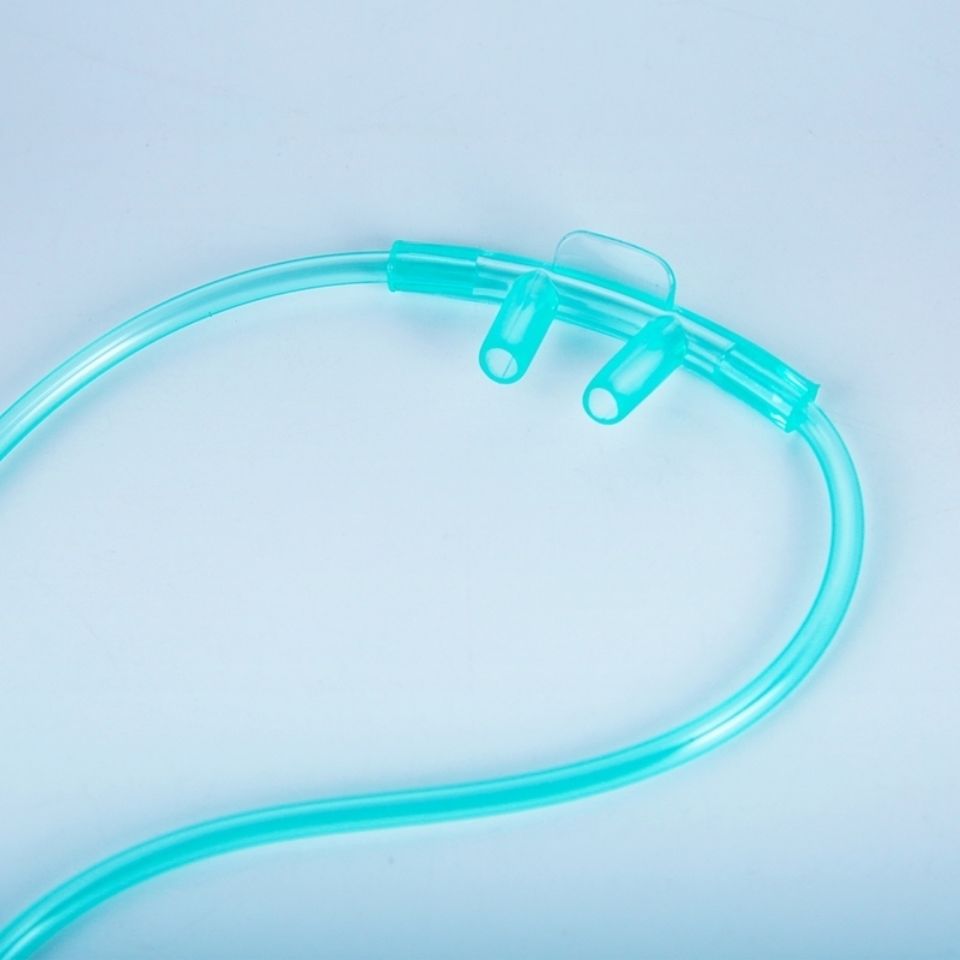 适用于一次性吸氧管制氧机氧气管鼻氧管双鼻塞独立包装玉兔50支18米双