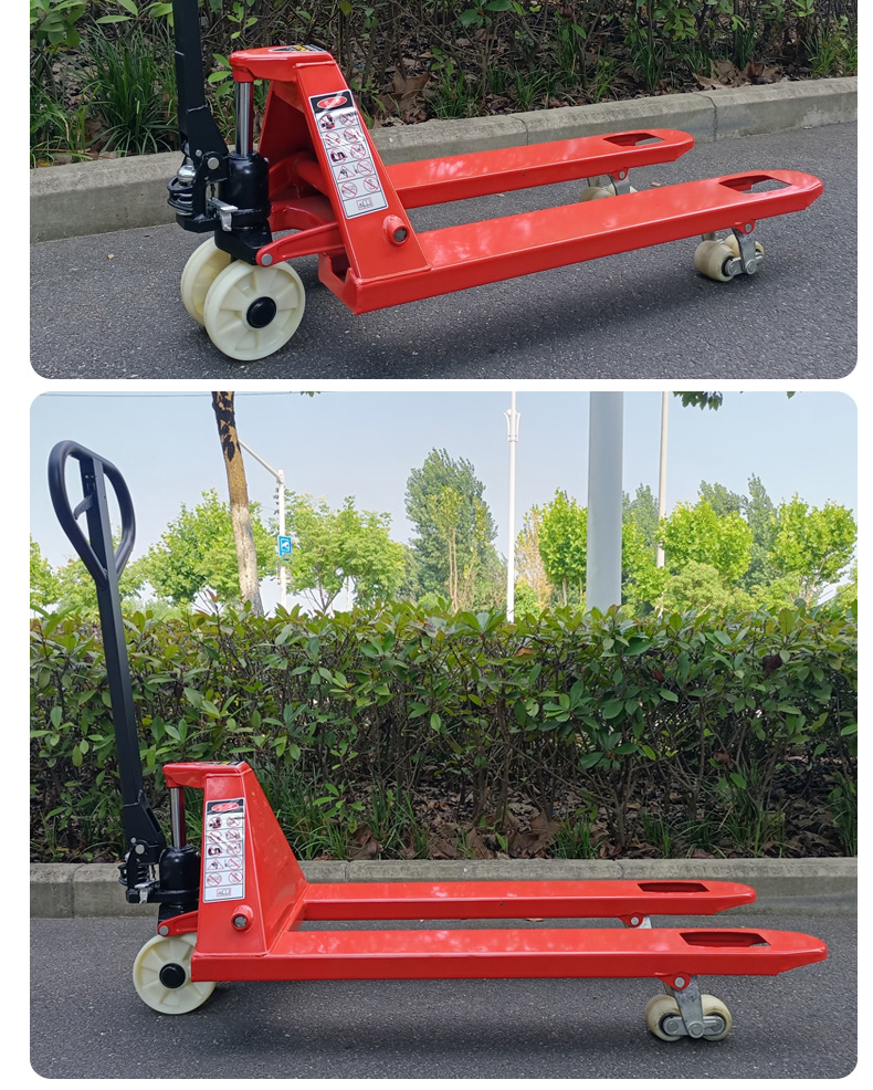 合力地牛叉车手动液压搬运车小型2吨3吨手推托盘车油压车铲车拖车