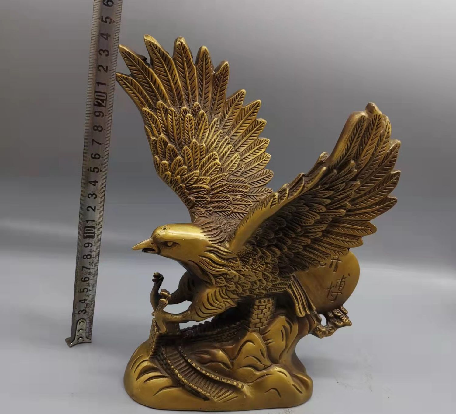 铜老鹰拼搏鹰头摆件大展宏图雄鹰展翅办公工艺礼品玄关装饰五款复古铜