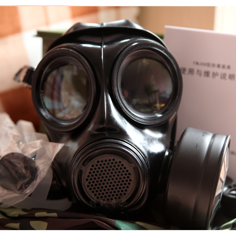 fmj08型防毒面具军规防毒气综合防护面罩英版s10九零八厂防病毒新定制