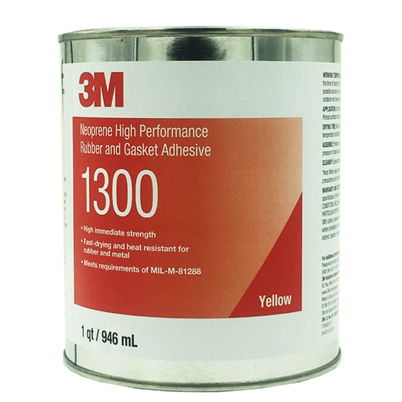 3m粘合胶水粘胶剂密封胶1300塑料橡胶金属粘接剂946ml