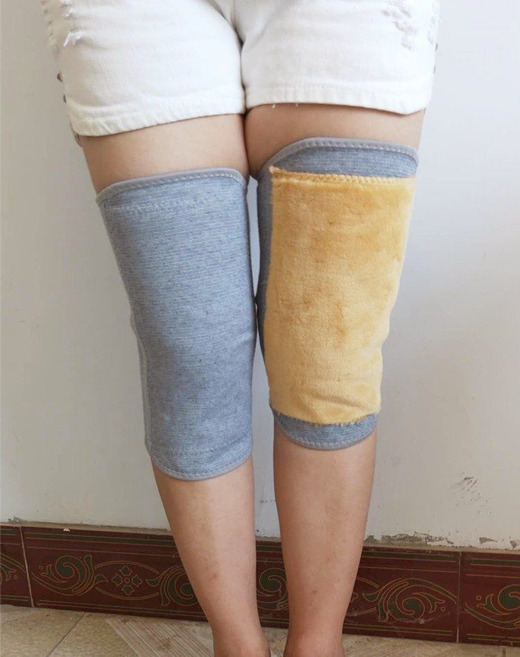 骑行保暖护膝2021秋冬新款冬季加厚粘扣护膝棉保暖加绒睡觉男女老寒腿