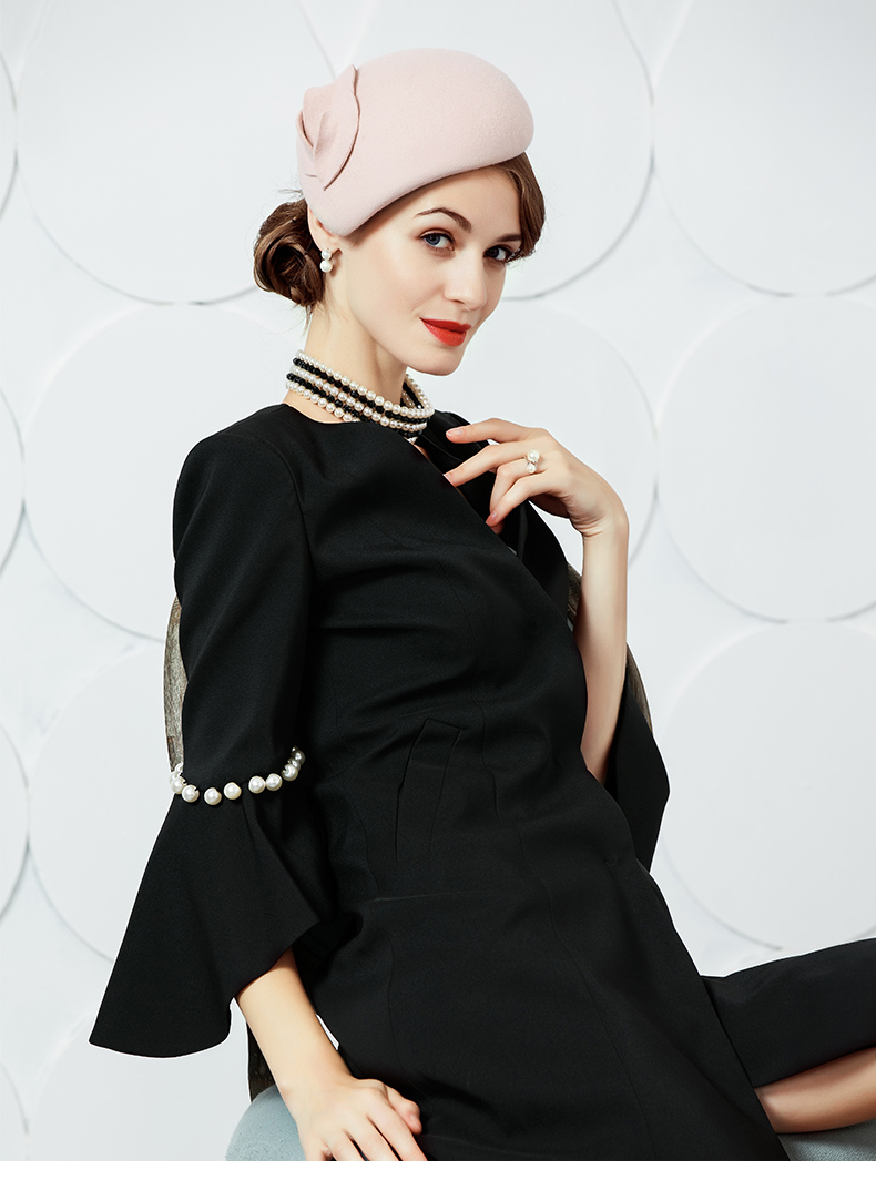 ee澳洲羊毛小礼帽