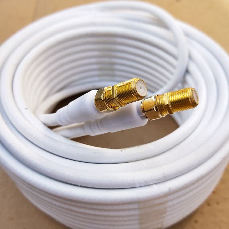 有线电视线东方有线闭路同轴数字机顶盒卫星射频连接线信号线 镀金双f