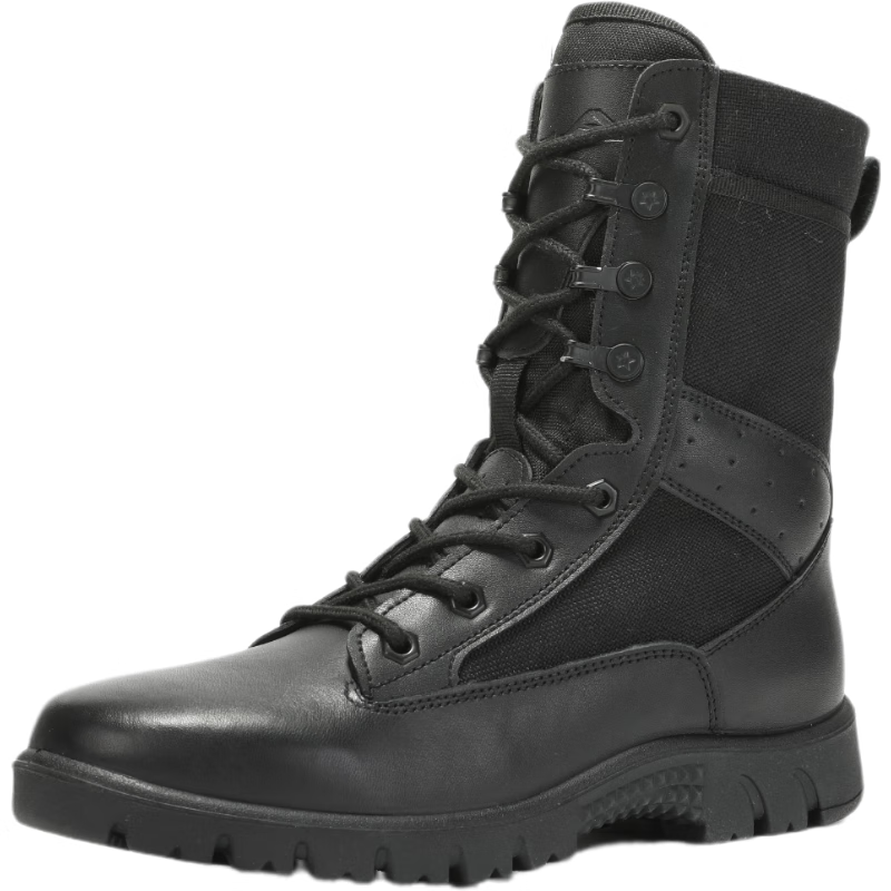 3514作战靴 作战训靴超轻高帮网眼作战男靴耐磨防水拉链保安鞋作训靴