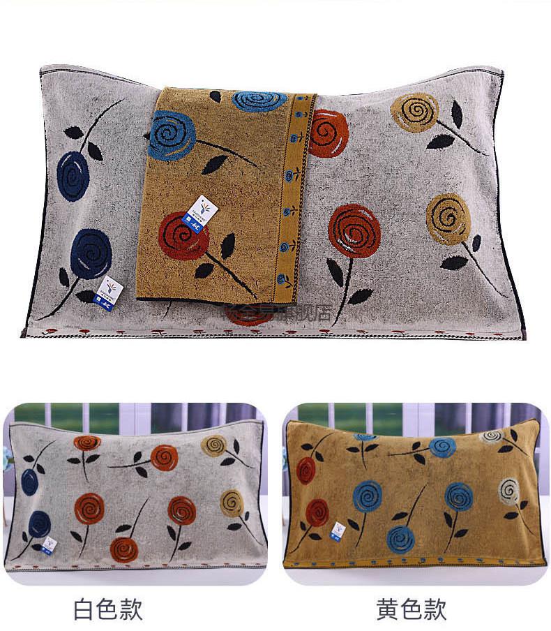 2022新款金号枕巾纯棉 金号枕巾纯棉一对装加厚加大两条成人全棉柔软