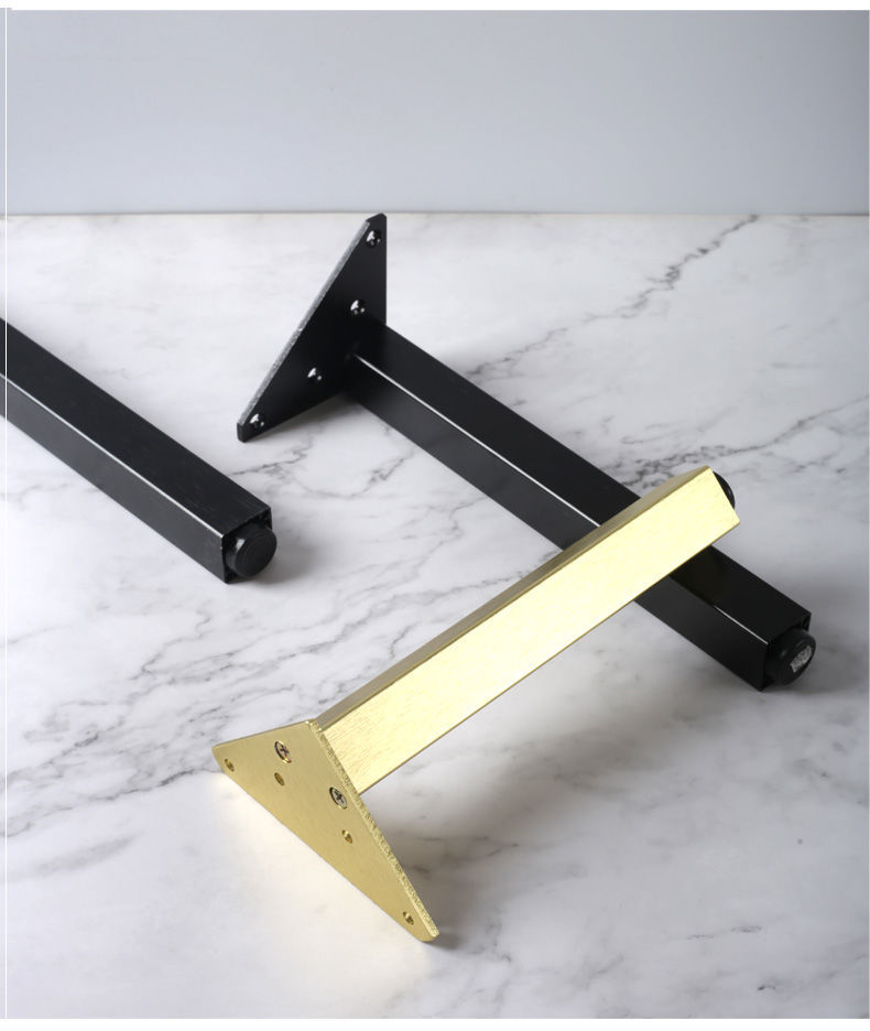 定制铝合金浴室柜脚支撑腿家具茶几电视柜桌脚洗漱台橱柜可调整沙发脚