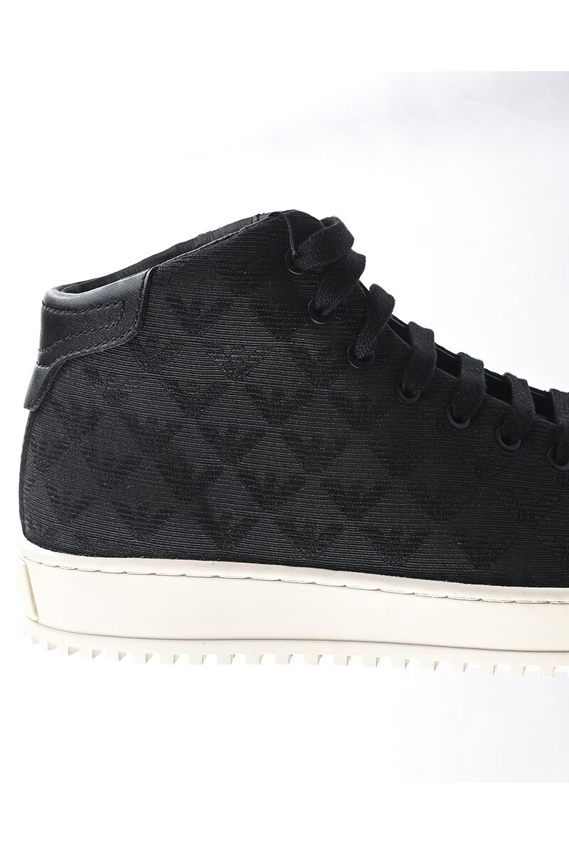 阿玛尼(emporio armani)ea男鞋男士低帮休闲logo百搭运动板鞋x4z103xn