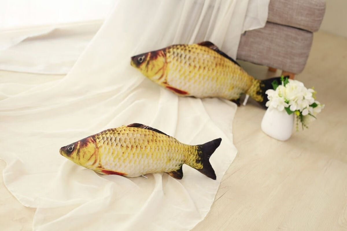 不舍天真网红抖音同款鱼会跳动的仿真鱼跳跳鱼电动玩具鱼猫毛绒摇摆鱼