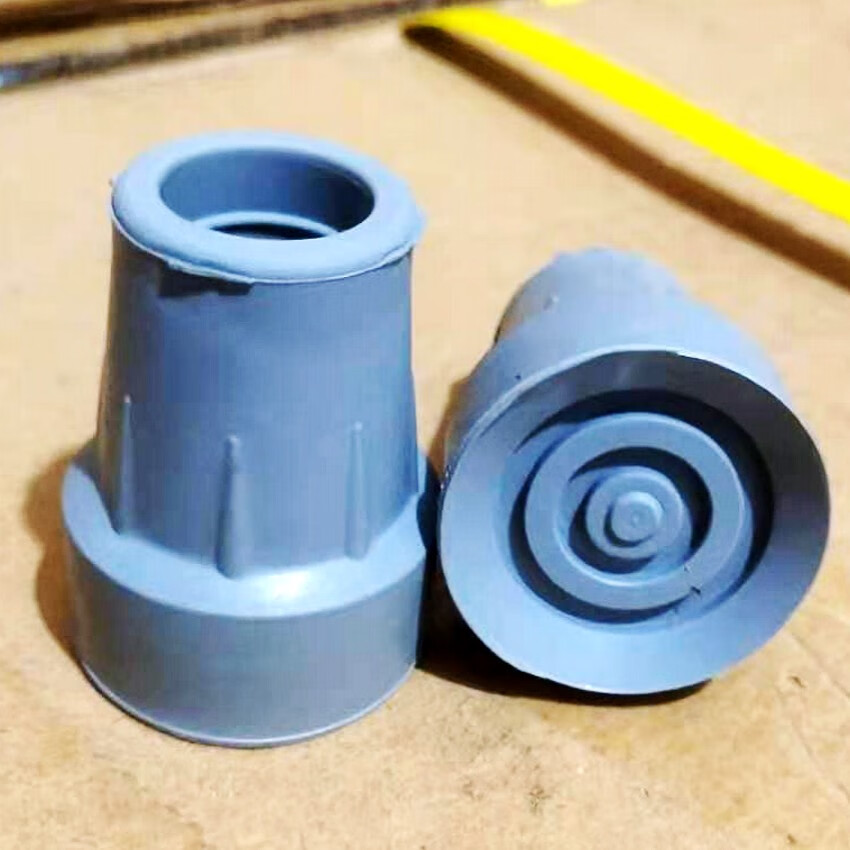 老人拐杖四脚垫脚套配件凳木肘拐棍防滑垫橡胶头登山杖胶套耐磨 19mm