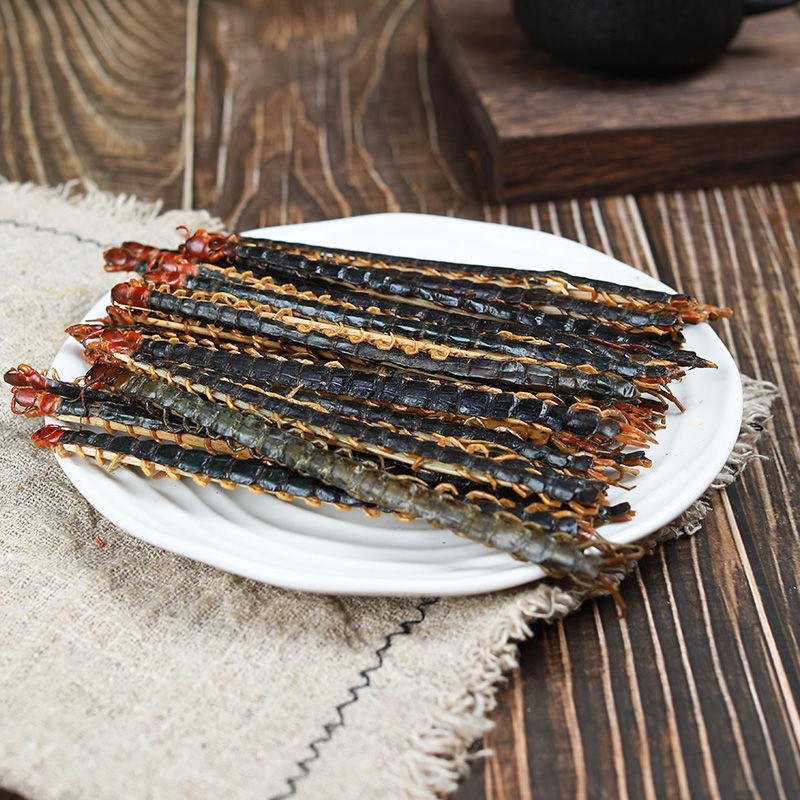 有仁堂蜈蚣大条湖北正宗整条蜈蚣干红头蜈蚣泡酒新货产地直销精选1617