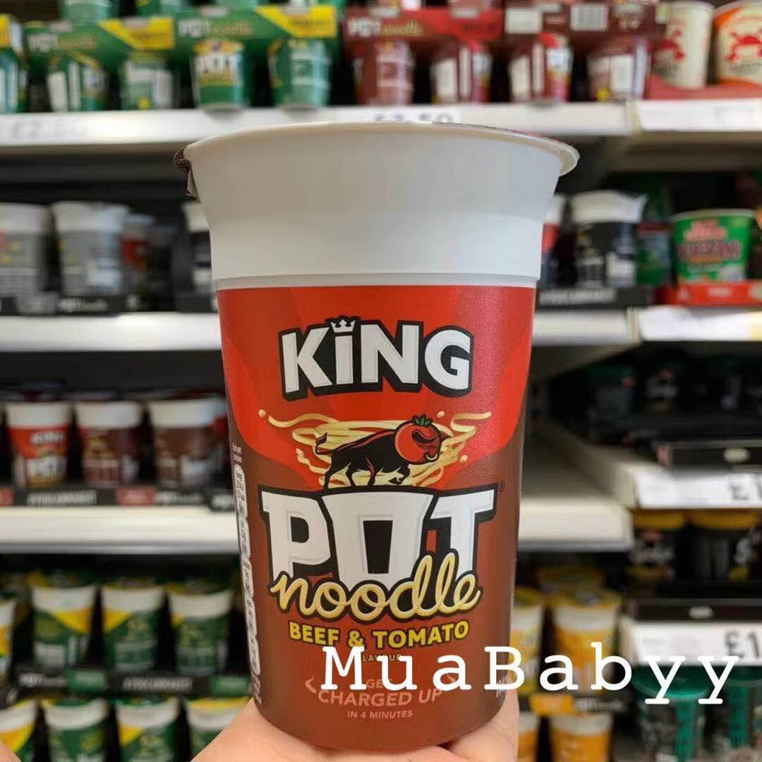 英国potnoodle方便面114g多口味选择beeftomato