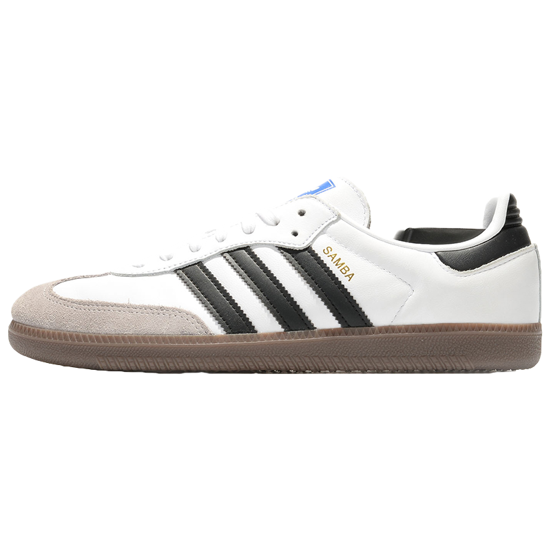 潮adidas阿迪达斯三叶草og德训鞋米白灰板鞋男女鞋子2021冬季新款运动